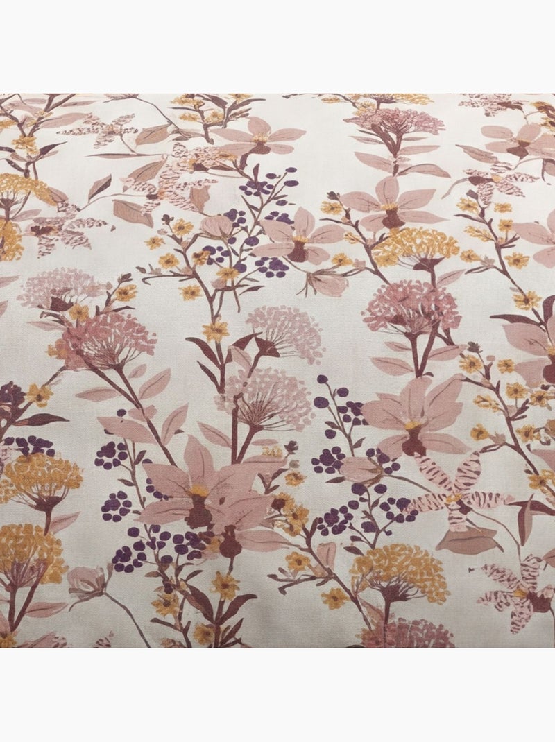 Parure de lit imprimé Floral SUNSHINE ESMEE Rose - Kiabi