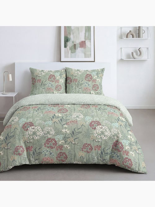 Parure de lit imprimé Floral SUNSHINE HONORE - Kiabi