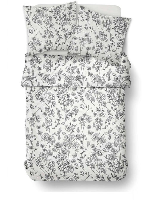 Parure de lit imprimé Floral SUNSHINE JOSEPHINE - Kiabi