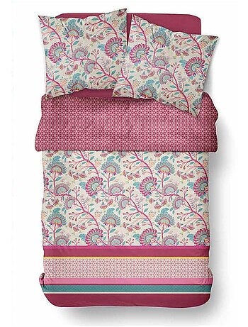 Parure de lit imprimé Floral SUNSHINE LUCILE