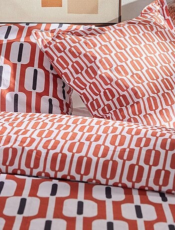 Parure de lit imprimé Géométrique Coton SUNSHINE ENZO