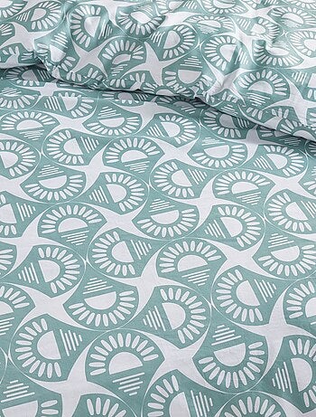 Parure de lit imprimé graphique - 2 personnes