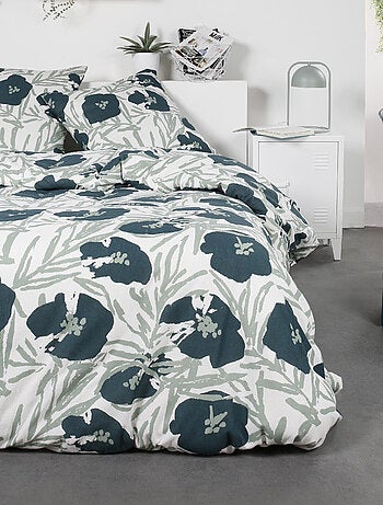 Parure de lit imprimé Graphique coton FLANELLE