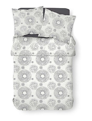 Parure de lit imprimé Graphique coton FLANELLE