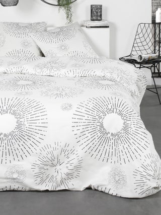 Parure de lit imprimé Graphique coton FLANELLE