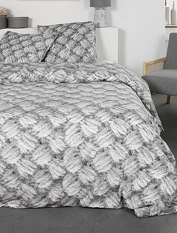 Parure de lit imprimé Graphique coton FLANELLE