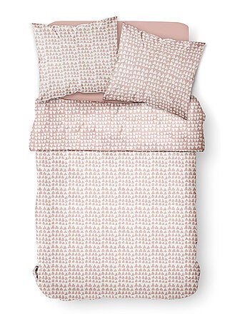 Parure de lit imprimé Graphique coton FLANELLE