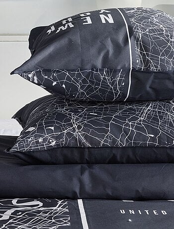 Parure de lit imprimé graphique coton JAVA AMERICA