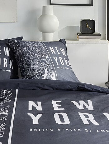 Parure de lit imprimé graphique coton JAVA AMERICA