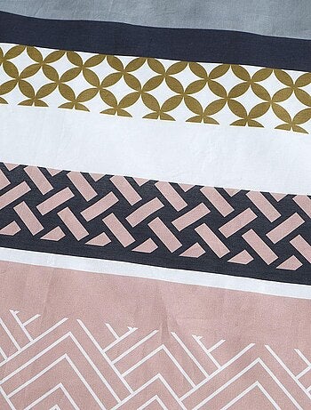 Parure de lit imprimé Graphique Coton SUNSHINE CASEY