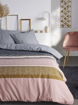 Parure de lit imprimé Graphique Coton SUNSHINE CASEY