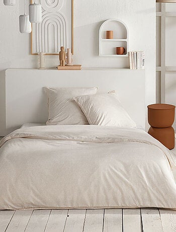 Parure de lit imprimé Graphique coton SUNSHINE FEDORA