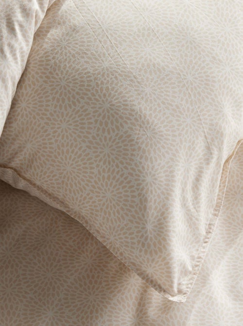 Parure de lit imprimé Graphique coton SUNSHINE FEDORA - Kiabi
