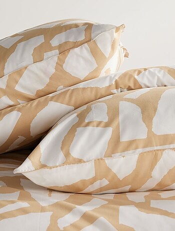 Parure de lit imprimé Graphique coton SUNSHINE LOUNA