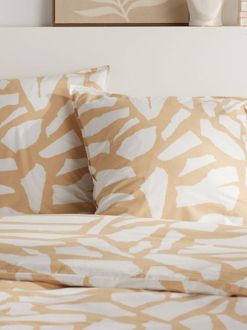 Parure de lit imprimé Graphique coton SUNSHINE LOUNA - Kiabi