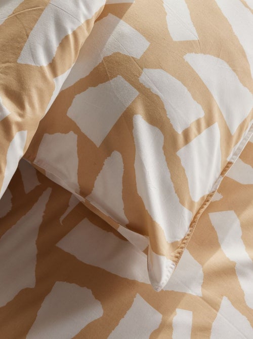 Parure de lit imprimé Graphique coton SUNSHINE LOUNA - Kiabi