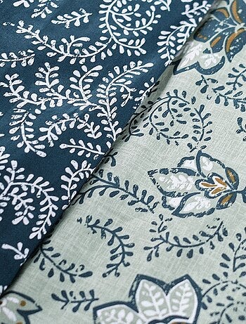Parure de lit imprimé Graphique coton SUNSHINE NOE