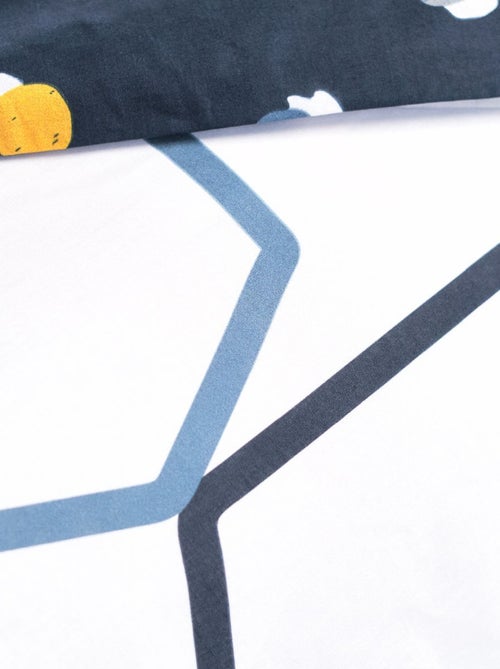 Parure de lit imprimé Graphique coton SUNSHINE PAO - Kiabi