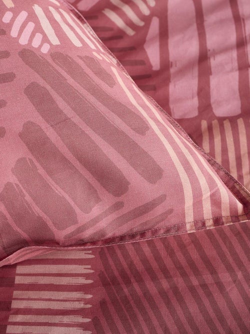 Parure de lit imprimé Graphique Coton SUNSHINE ROWAN - Kiabi Parure de lit imprimé Graphique Coton SUNSHINE ROWAN - Kiabi