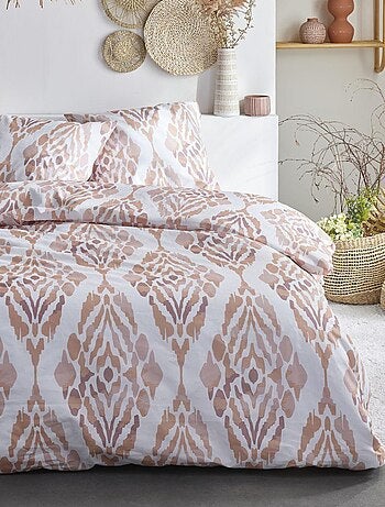 Parure de lit imprimé Graphique coton SUNSHINE SOPHIA