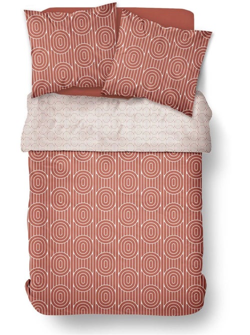Parure de lit imprimé Graphique coton SUNSHINE VAL - Kiabi