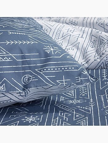 Parure de lit imprimé Graphique coton SUNSHINE VICTOR