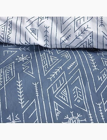 Parure de lit imprimé Graphique coton SUNSHINE VICTOR