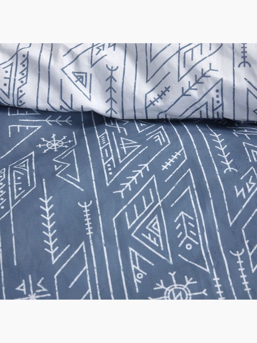 Parure de lit imprimé Graphique coton SUNSHINE VICTOR - Kiabi