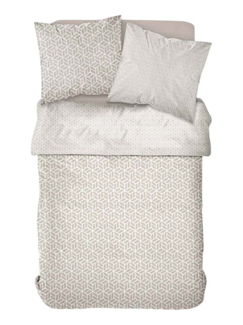 Parure de lit imprimé Graphique CRAZY MARLON - Kiabi