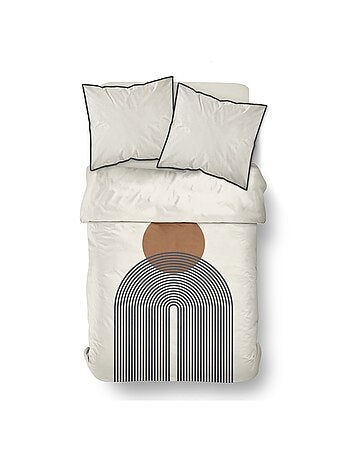 Parure de lit imprimé Graphique MOKA