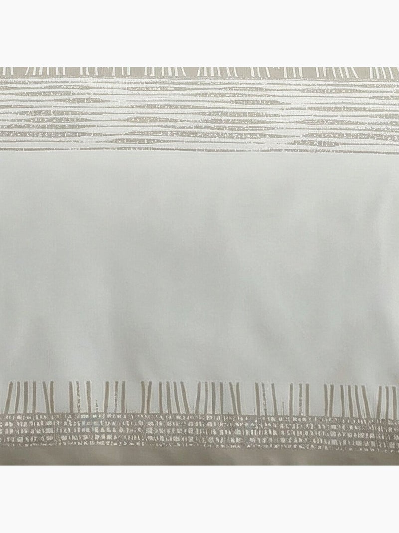 Parure de lit imprimé Graphique SUNSHINE FLORA Beige - Kiabi