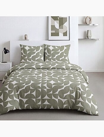 Parure de lit imprimé Graphique SUNSHINE JULIENNE