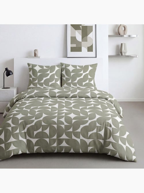 Parure de lit imprimé Graphique SUNSHINE JULIENNE - Kiabi