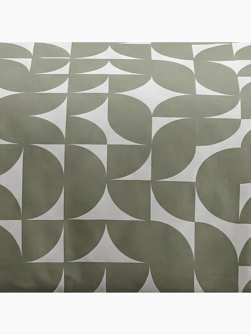 Parure de lit imprimé Graphique SUNSHINE JULIENNE Vert - Kiabi