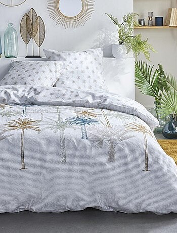 Parure de lit imprimé Hawaï Coton SUNSHINE DAPHNE