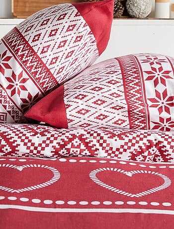 Parure de lit imprimé imprimé Graphique coton FLANELLE