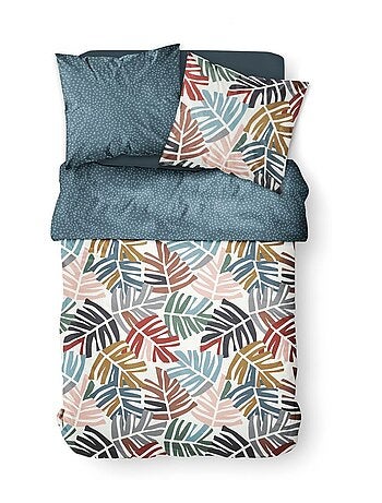 Parure de lit imprimé Jungle coton SUNSHINE MONY