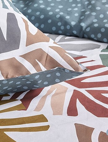 Parure de lit imprimé Jungle coton SUNSHINE MONY
