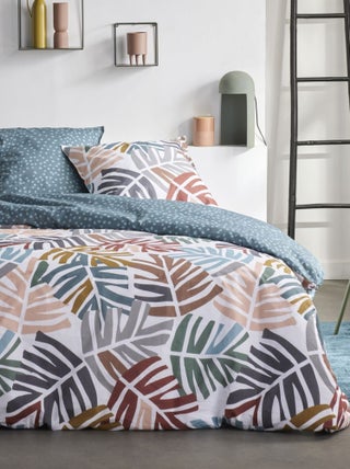 Parure de lit imprimé Jungle coton SUNSHINE MONY