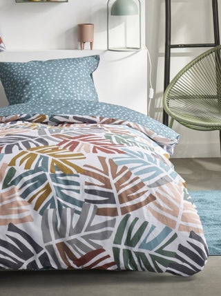 Parure de lit imprimé Jungle coton SUNSHINE MONY
