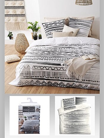Parure de Lit imprimé Jungle en 240 x 220