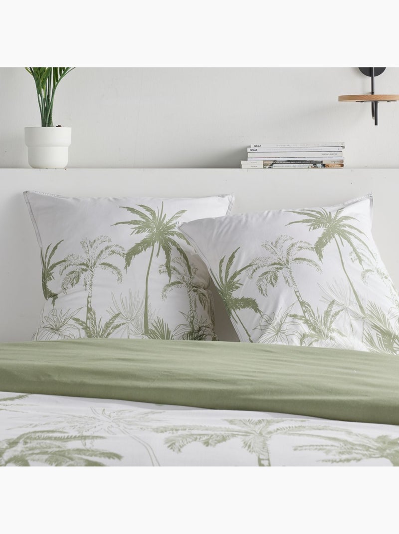 Parure de lit imprimé Jungle SUNSHINE AMBRE Vert - Kiabi