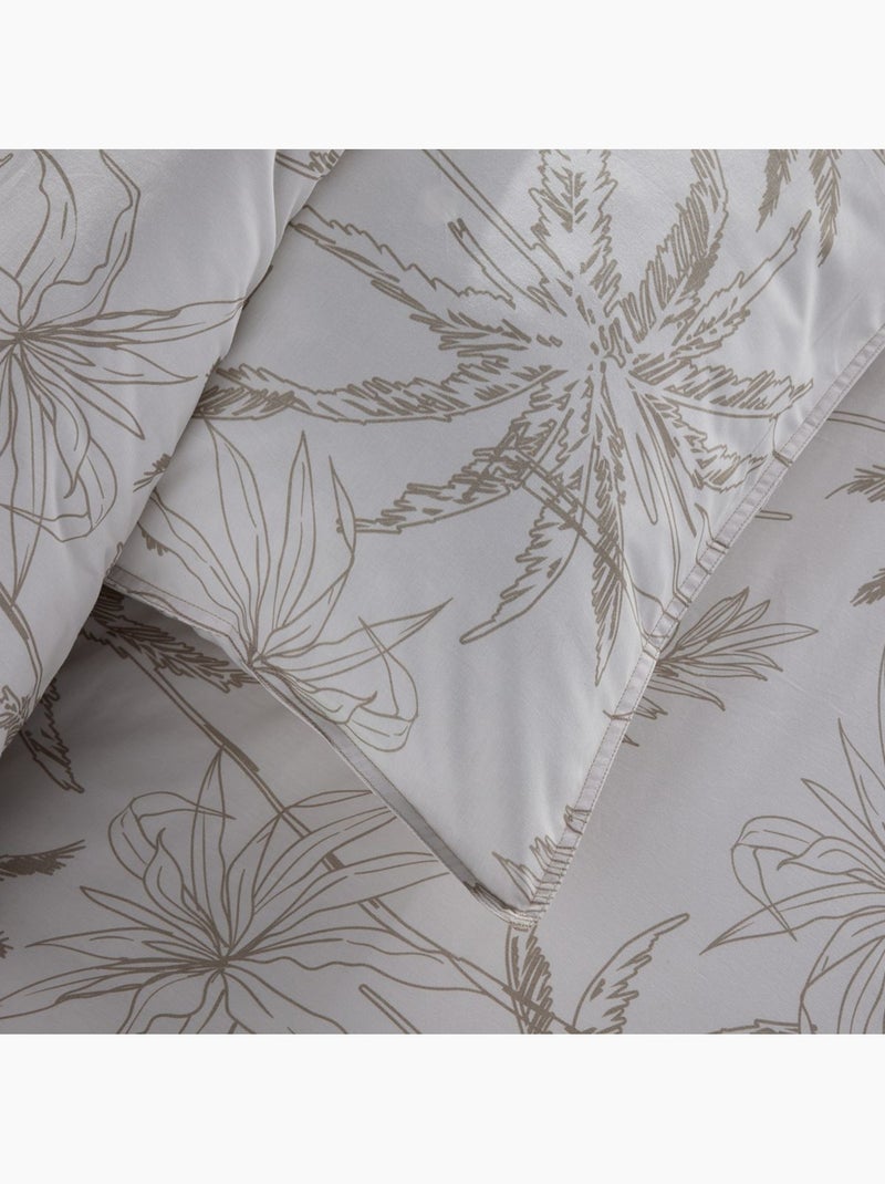 Parure de lit imprimé Jungle SUNSHINE JOEL Blanc - Kiabi