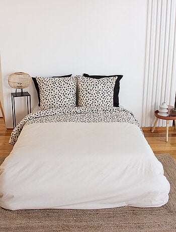 Parure de lit imprimé léopard - 2 personnes