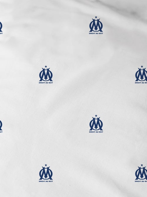 Parure de lit imprimé 'Olympique de Marseille' - 2 personnes - Kiabi