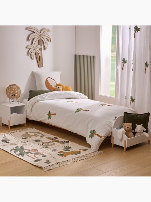 Parure de lit Imprimé Palmier et Noix de Coco TUFY - Kiabi Parure de lit Imprimé Palmier et Noix de Coco TUFY - Kiabi