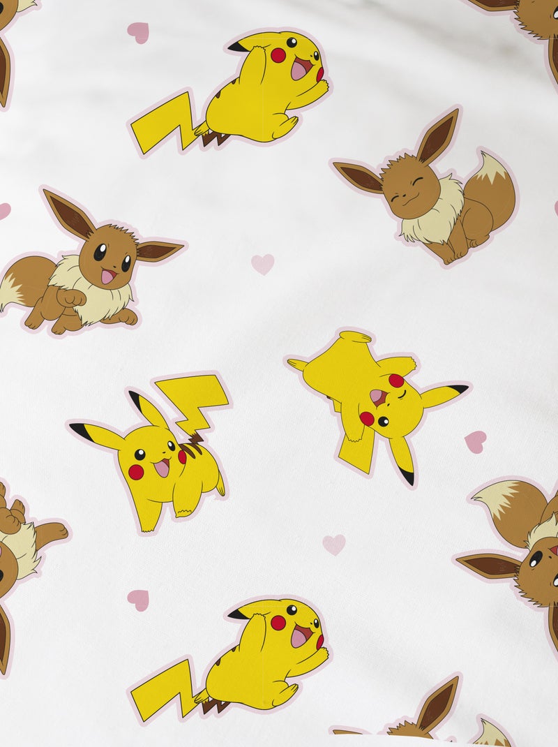 Parure de lit imprimé 'Pokemon' Rose - Kiabi