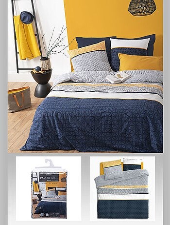 Parure de Lit imprimé Ray Etnik en 240 x 220