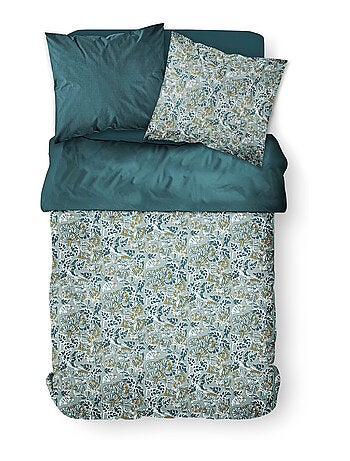 Parure de lit imprimé Rayures coton SUNSHINE EVE