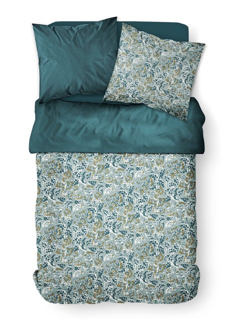 Parure de lit imprimé Rayures coton SUNSHINE EVE - Kiabi
